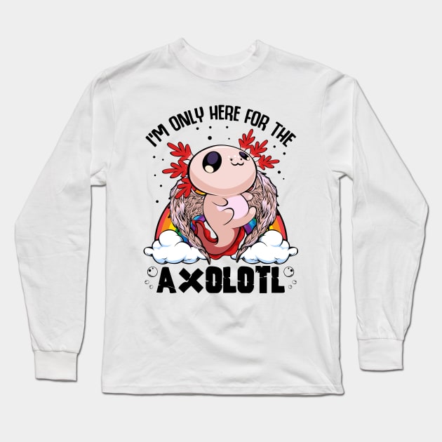 Axolotl Long Sleeve T-Shirt by Lumio Gifts